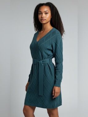 Allison Brittney Sweater Dress Size L